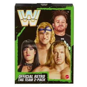 WWE Hasbro DX 4-Pack Action Figures 🔥 NEW 🏆 WWF Wrestling Retro